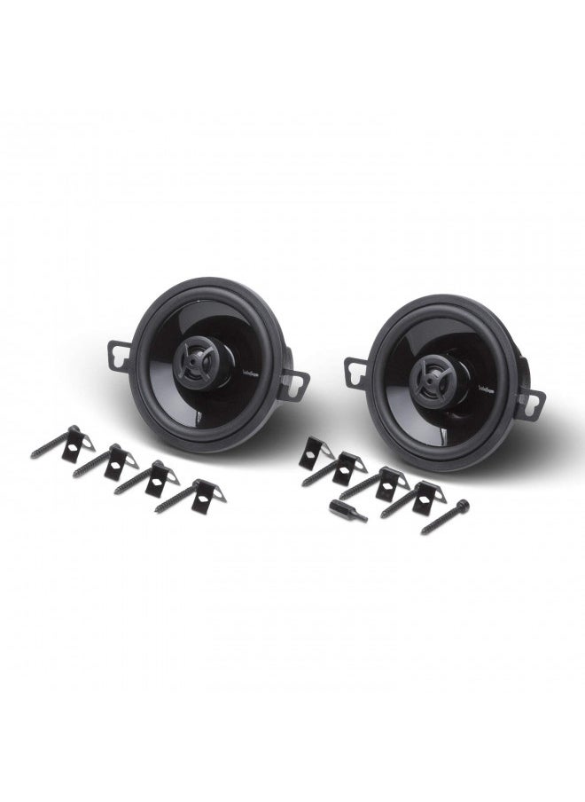 Rockford Fosgate P132 Punch 3.50" 2-Way Coaxial Full Range Speakers - Black, Pair  - Image 3