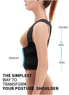 GUDOO Back Brace and Posture Corrector Back Straightener Posture Corrector Scoliosis and Hunchback Correction Spine Corrector Support Back Pain Adjustable Posture Trainer  - Image 4