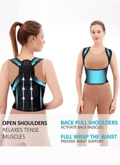 GUDOO Back Brace and Posture Corrector Back Straightener Posture Corrector Scoliosis and Hunchback Correction Spine Corrector Support Back Pain Adjustable Posture Trainer  - Image 2