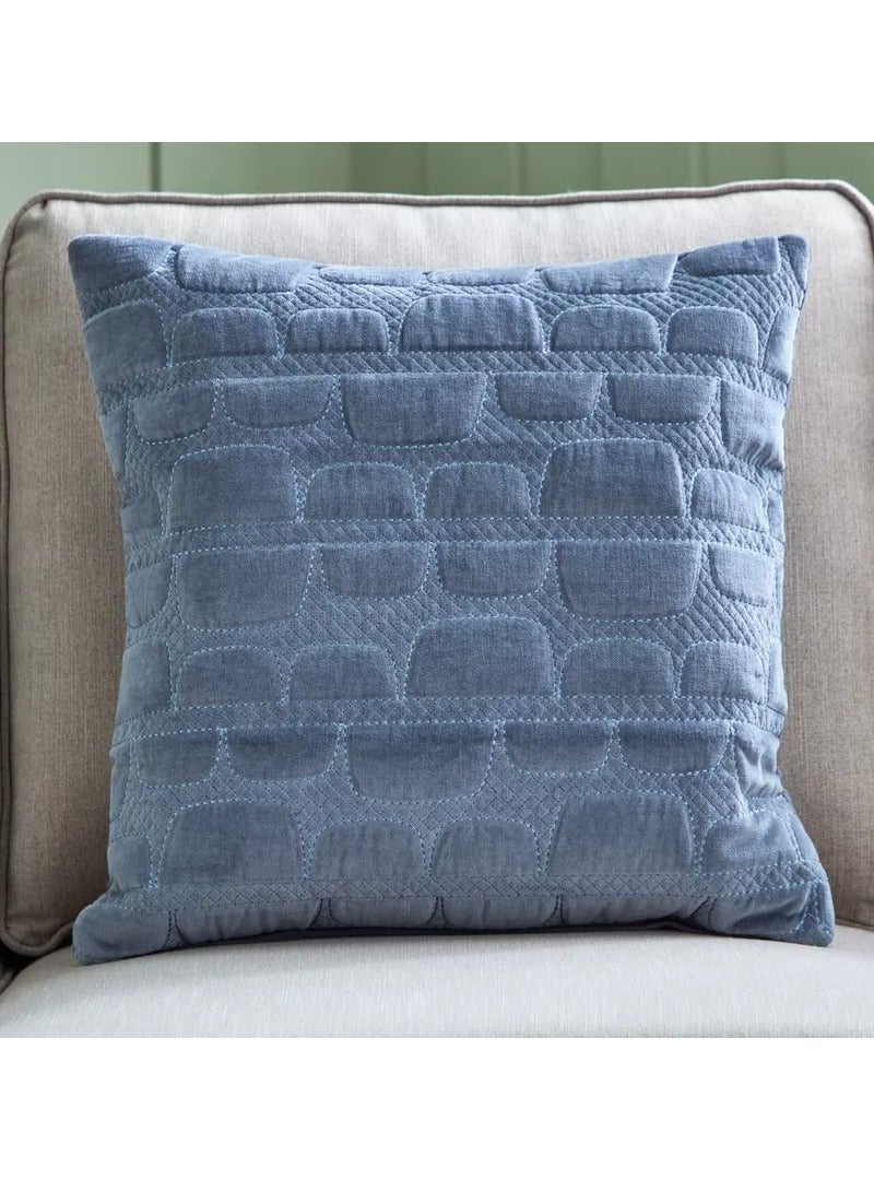 Home Box Art Accent Saba Quilted Cushion Cover - 45x45 cm  - Image 1