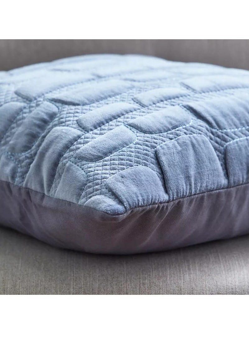 Home Box Art Accent Saba Quilted Cushion Cover - 45x45 cm  - Image 3