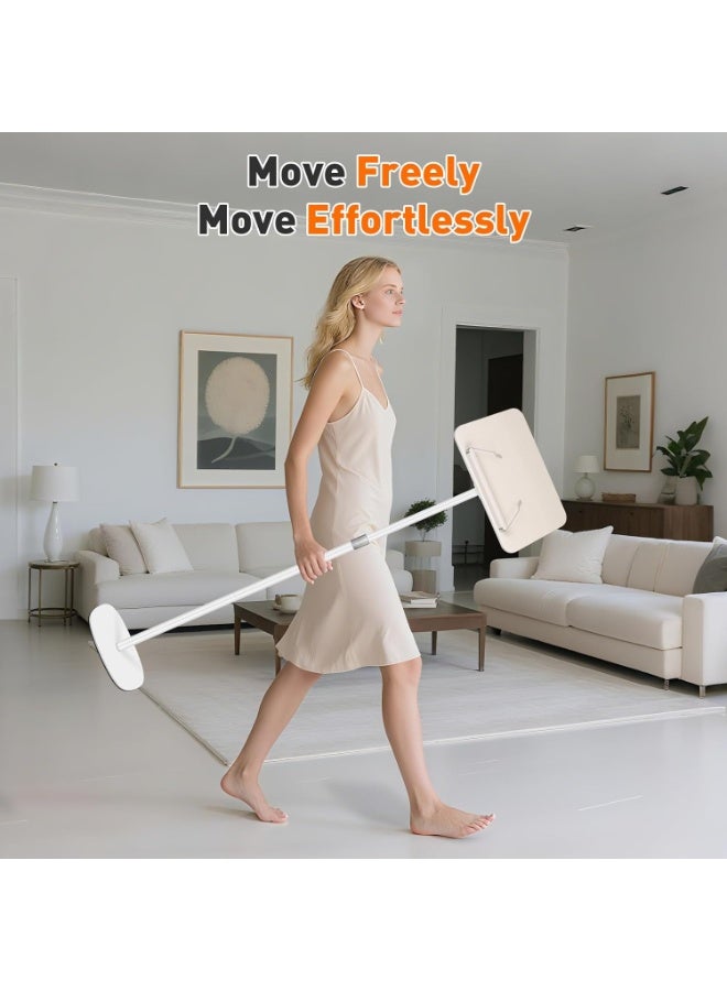 حامل مصحف مسلم مقاس 170 سم، حامل كتاب صلاة للصلاة والعبادة والقراءة، حامل كتب أرضي، حامل خشبي قابل للتعديل للقرآن والكتاب - حامل محمول - Image 5