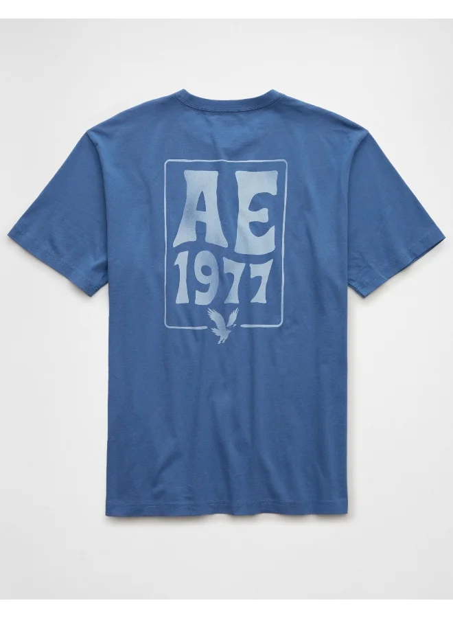 امريكان ايجل AE Logo Graphic T-Shirt