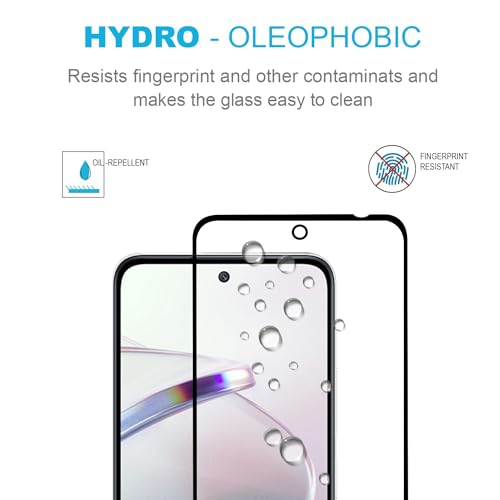 Mobilebies® Premium Tempered Glass Screen Protector Guard For Moto G86 Power 5G (6.67 Inch, Pack of 2) | Edge to Edge Coverage With Easy to installation kit - Image 2