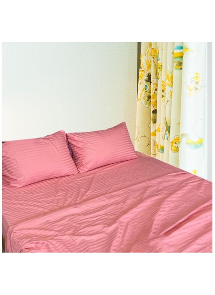 QBED - Elastic Striped Sheet Set of 3 Kashmir - Image 1