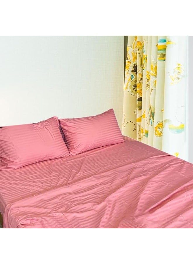 QBED Elastic Striped Sheet Set of 3 Kashmir  - Image 2