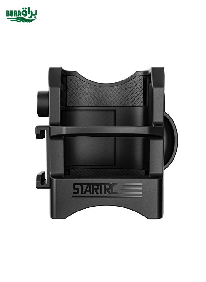 BURAQ - For DJI OSMO Pocket 3 STARTRC Multifunctional Fixed Mount Expansion Adapter Bracket (Black) - Image 1