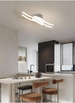 Comely Ceiling Light Led Modern Design Wave Shape Ceiling Lamp Warm White for Living Room,fashion trend  - Image 2