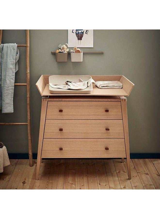 Al Home Kids Dresser: 100x40x85 Wood, Brown by Alhome 