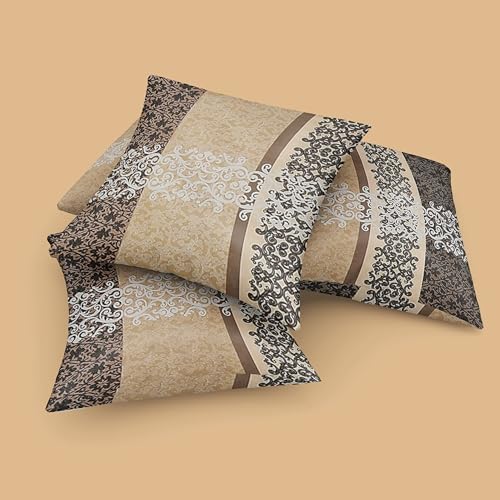 BELVOSTUM Diwan Set Pillows 5 with Bolster 2 Covers | Diwan Sets for Sofa Cover/Living Room | Diwan Cover/Pillow Set | Diwan Set Pillows Covers (1 Single Bedsheet, 2 Bolster Covers, 5 Cushion Covers) - Image 2