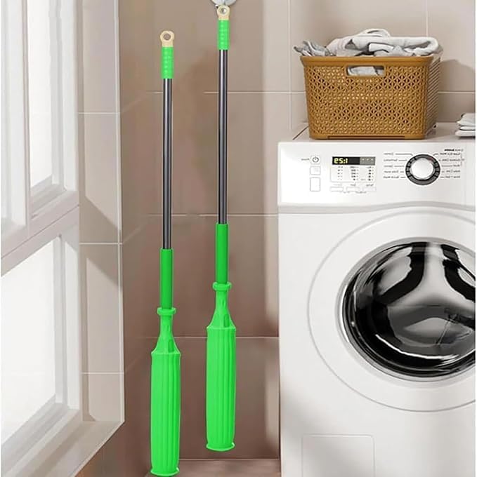 KIDINGTON 2 in 1 Dehydrated Floor Cleaning Mop SelfWringing Floor Mop 360 Rotatable Adjustable Cleaning Mop Microfiber Mop Wet and Dry for BathroomOffficeHomeOutdoor - Image 4