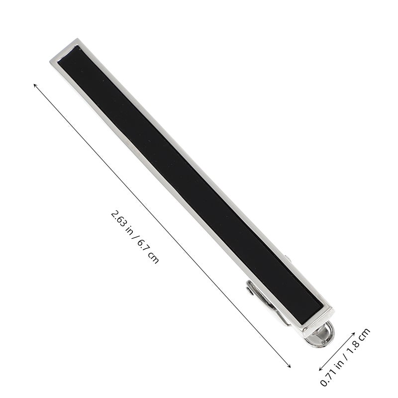1Pc Fashion Tie Clip Copper Men Necktie Clasp Business Tie Clamp - Image 2