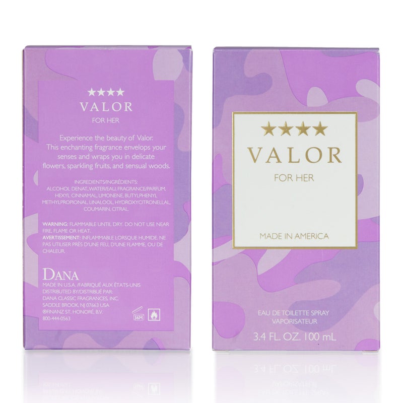 Dana Valor by Dana 3.4 oz Eau De Toilette Spray for Women - Image 4