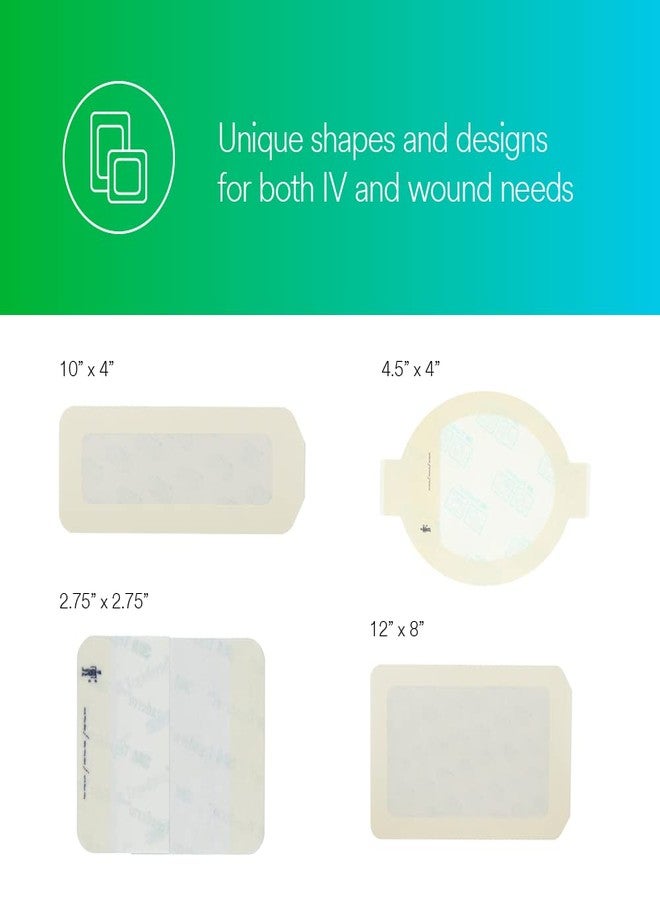 Tegaderm 3M™ Tegaderm™ Transparent Film Dressing Frame Style, 1627, 4 in x 10 in (10 cm x 25 cm), 20/ct 4ct/Case - Image 4