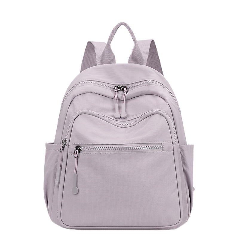 Tanweibago Mini Nylon Women Backpacks,11L Small Ladies backpacks Casual Lightweight Women Shopping Travel Daypack (Y2-Purple) - Image 1