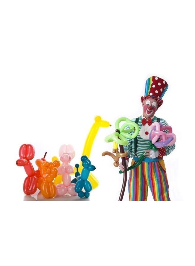 Koogel 400PCS 260Q Twisting Animal Balloons Assorted Color Thickening Latex Twisting Modeling Long Magic Balloons for Animal Shape Weddings, Birthdays Clowns, Xmas Presents - Image 5