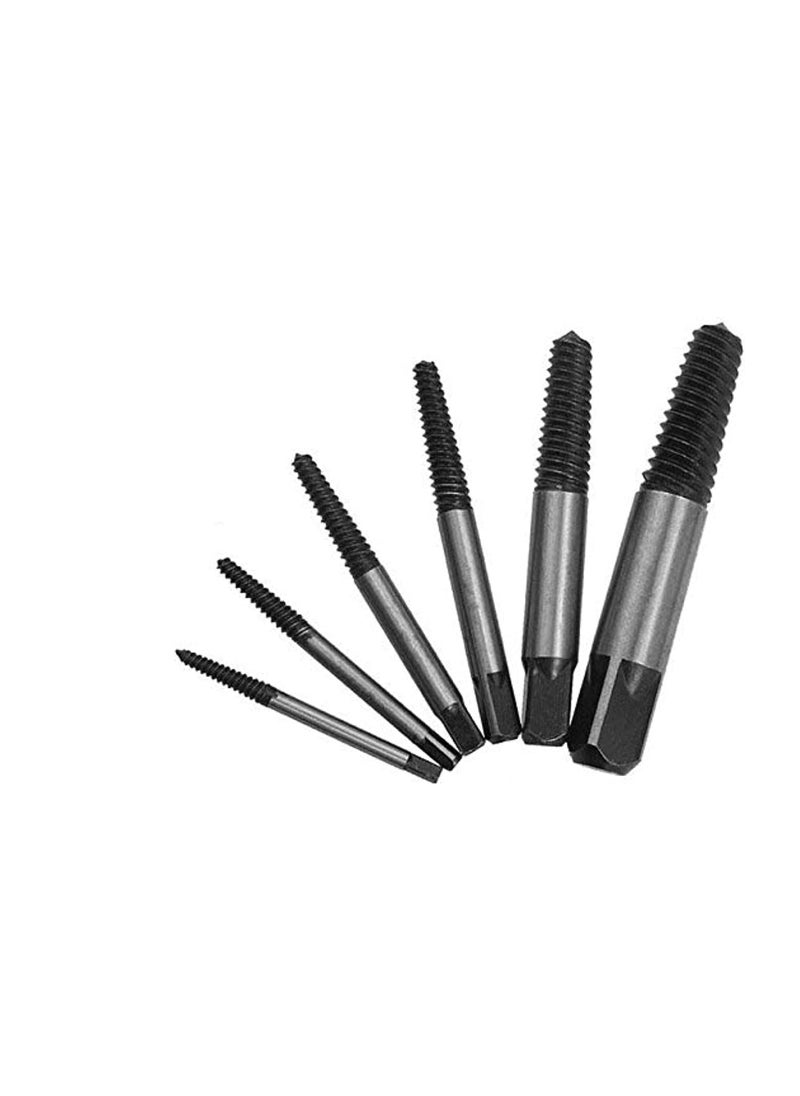 ABBASALI 6 Pcs Lot Damaged Broken Screws Extractor Drill Bits Easy Out Remover Center Drill Damaged Bolts  - Image 1