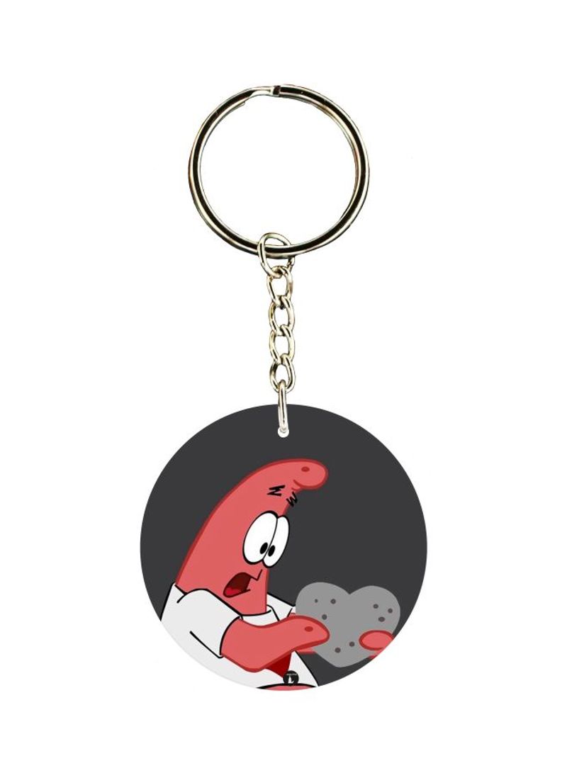 Cartoon Printed Keychain