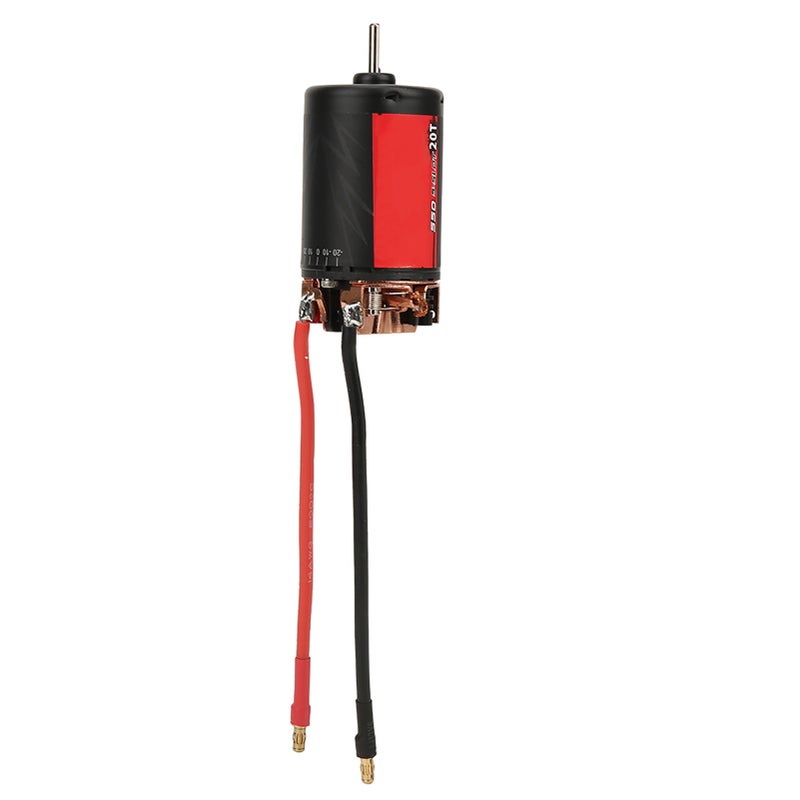 RC Crawler Brushed Motor: 1/10 Scale, 37-52A Current, 8000±12% RPM - Excellent Heat Dissipation, Easy Programming - Durable Replacement Accessory for 1/10 RC Crawler Enthusiasts - Image 3