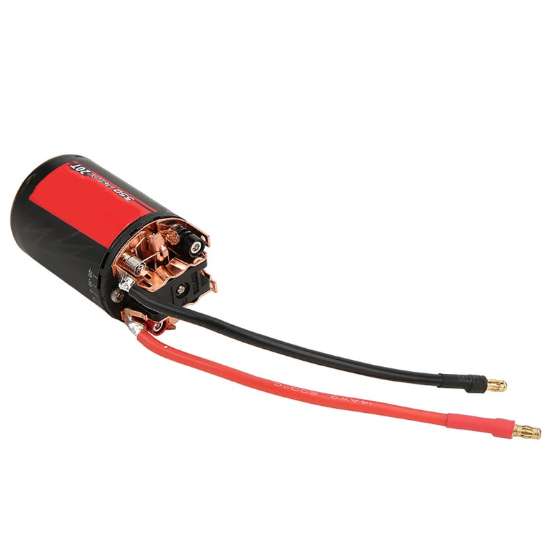 RC Crawler Brushed Motor: 1/10 Scale, 37-52A Current, 8000±12% RPM - Excellent Heat Dissipation, Easy Programming - Durable Replacement Accessory for 1/10 RC Crawler Enthusiasts - Image 2