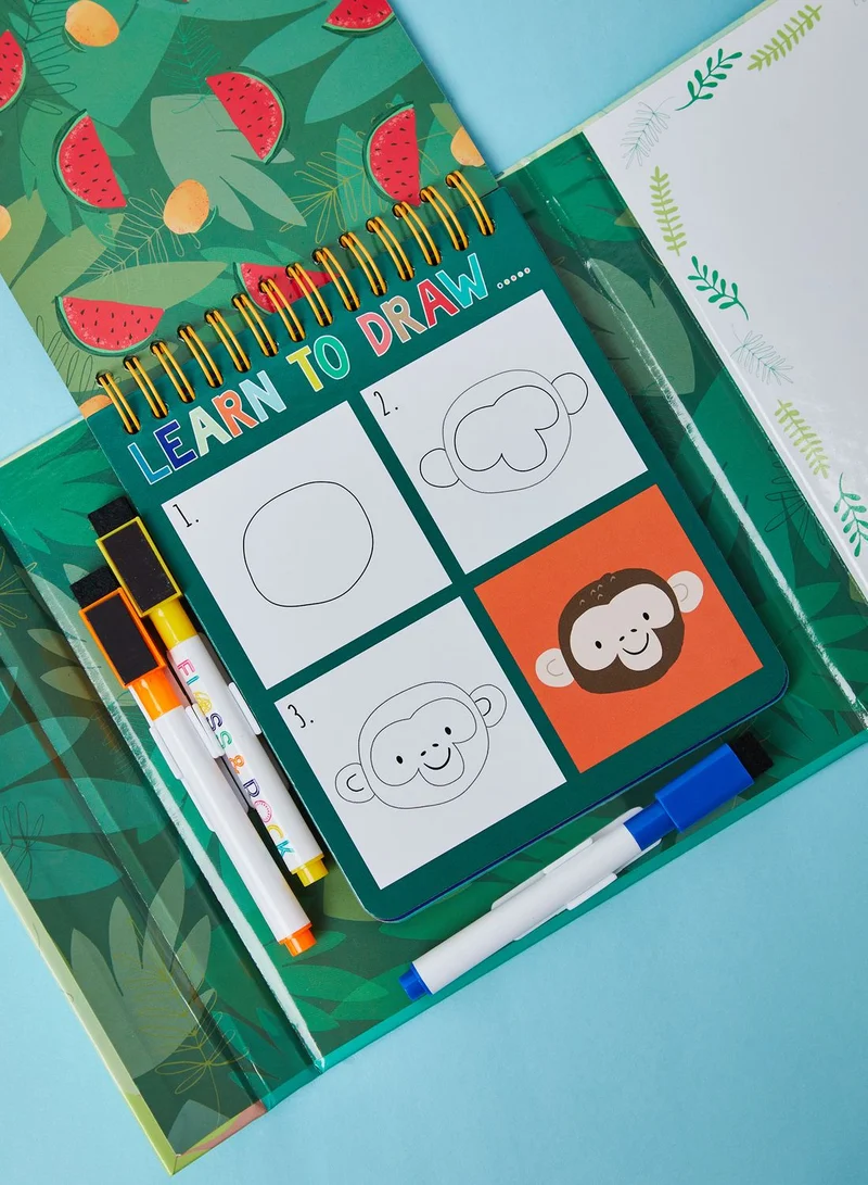 Floss & Rock Jungle Learn To Draw