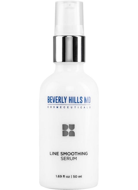 Line Smoothing Serum Reduce Deep Wrinkles & Smooth Skin Antiaging Serum For Firming And Hydrating Face Correct Fine Lines W/Antioxidants Peptides Ginkgo Bilboa Extract & Aloe