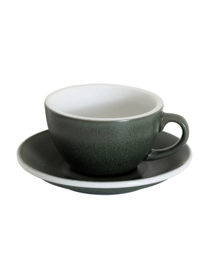 Loveramics Egg 200ml Cappuccino Cup and Saucer Nature Inspired Forest