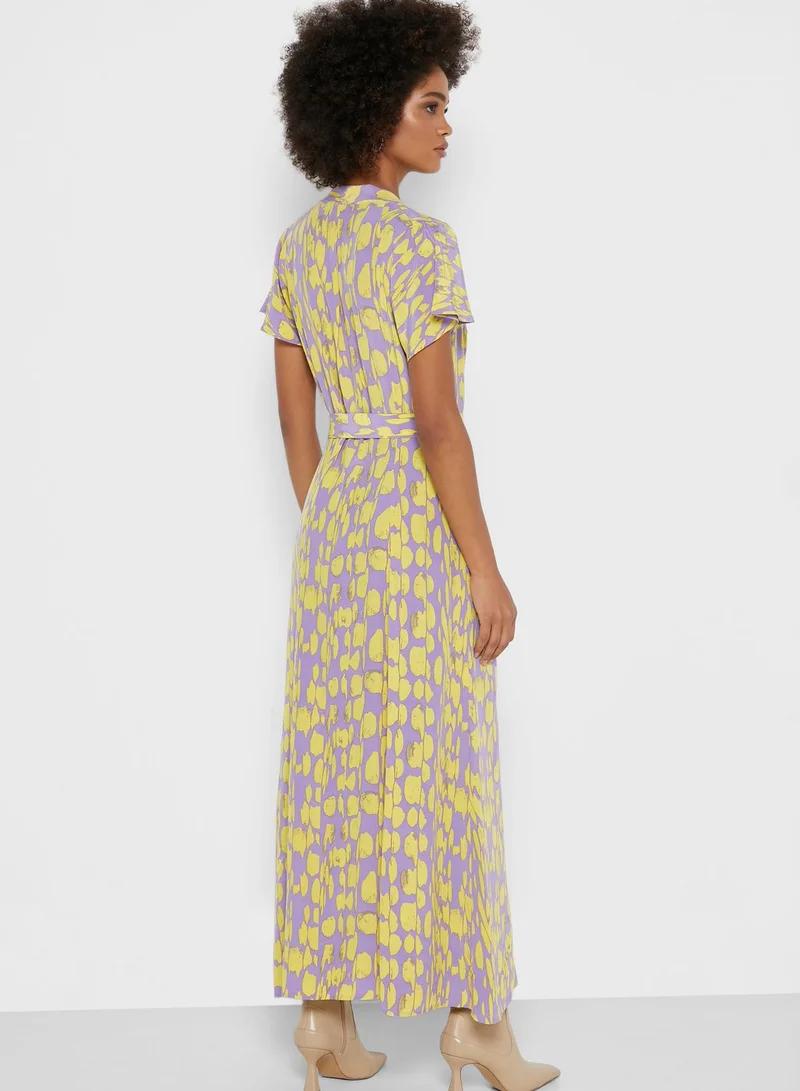 French Connection Islanna Printed Shirt Dress