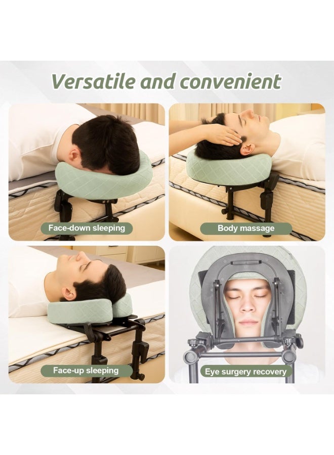 NANAO Massage Headrest for Bed, Adjustable Massage Face Cradle at Home, Portable Massage Table Kit for Sleeping Mattress, Face Down Pillow After Eye Surgery - Image 4
