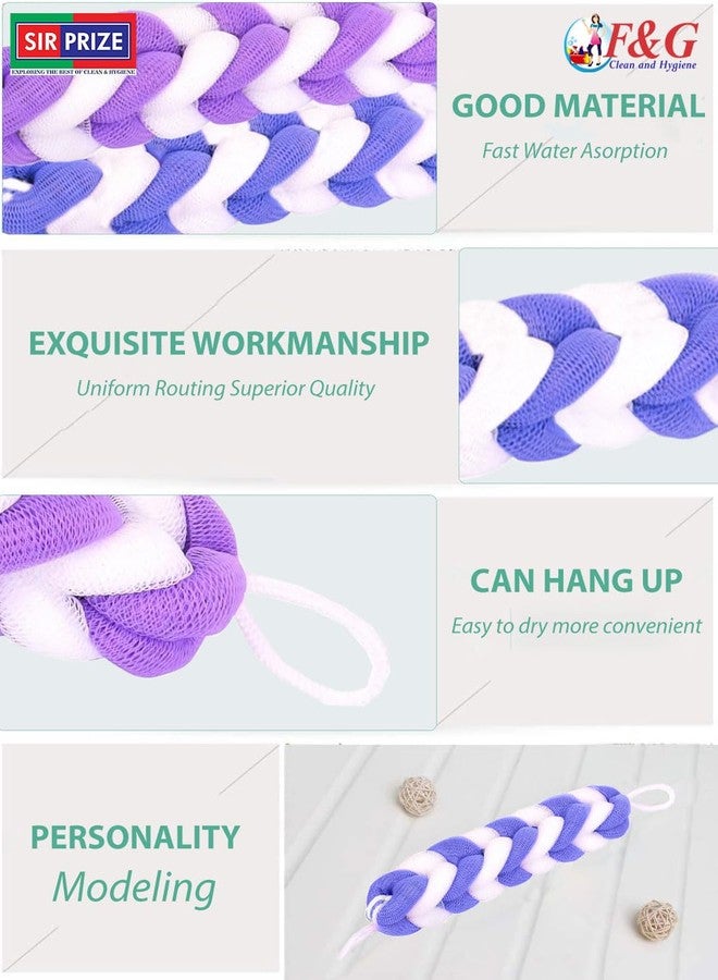 Sir Prize Hanging Bath Shower Long Loofah Sponge Pouf Body Scrubber Exfoliator| Bathing Long Loofah for Men and Women| Ultra Soft Bath Sponge Loofah/Scrub (pack of 2) - Image 3
