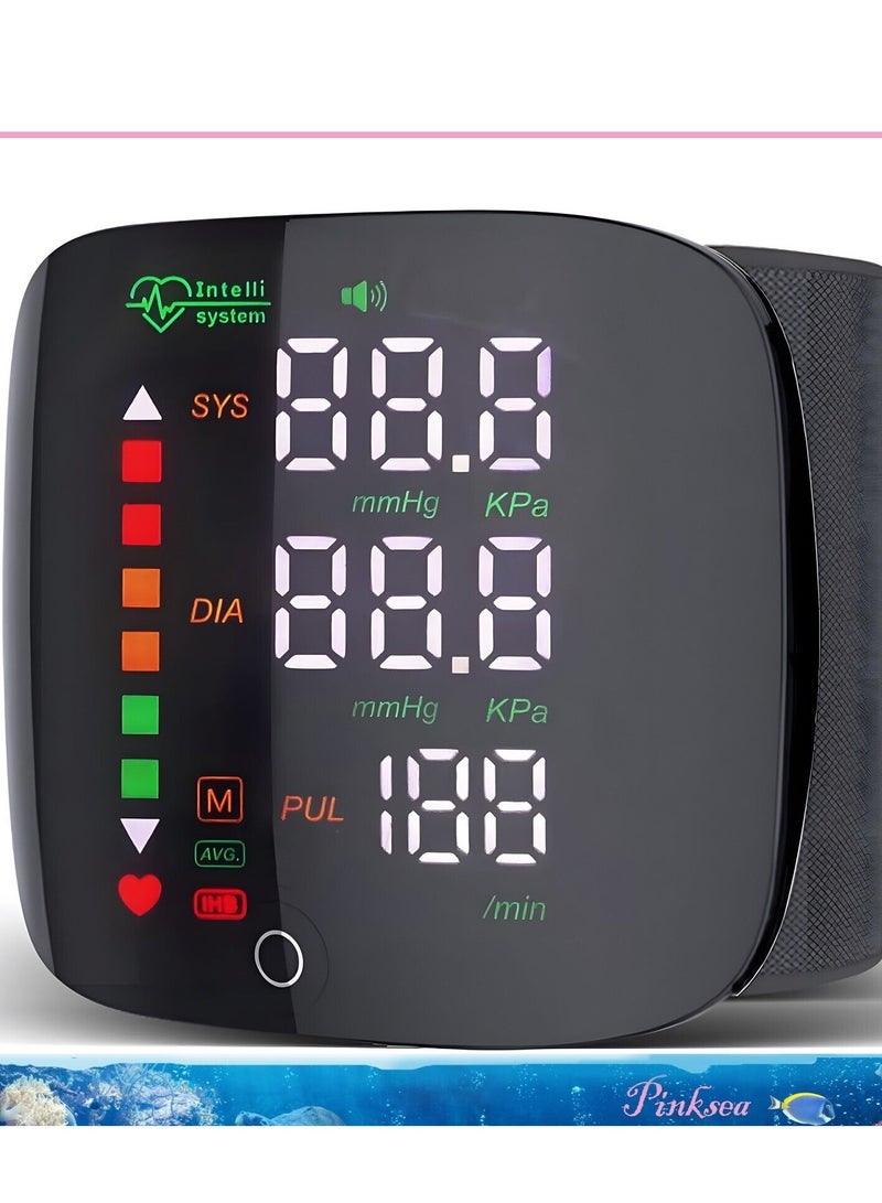 ELTRAZONE "Voice-Controlled Wrist Blood Pressure Monitor – Precision Sphygmomanometer for Reliable Readings" - Image 2