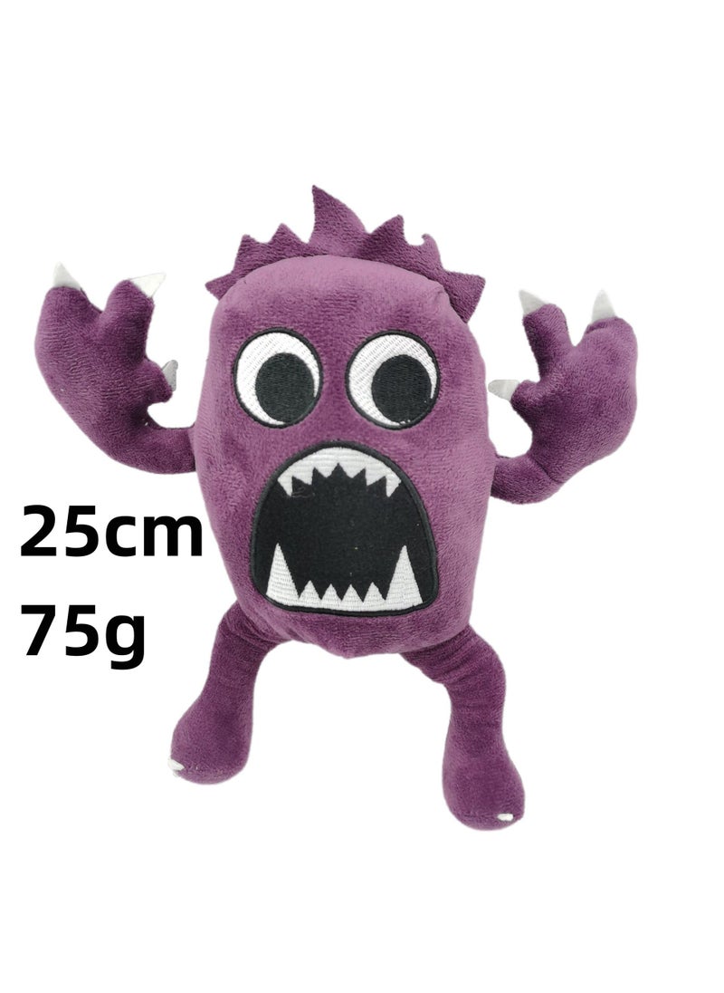 General 1-Pieces Stuffed Plush Toys Garten Of Banban Series Action Doll For Kids Gifts Purple-J 