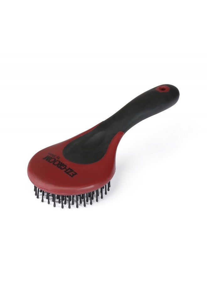 Shires EZI-GROOM GRIP MANE & TAIL BRUSH (Burgundy) - Image 5
