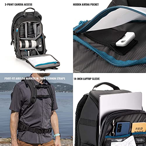 Tenba Axis v2 20L Camera Backpack for DSLR and Mirrorless cameras and lenses plus a 14-inch laptop – Black (637-754) - Image 5