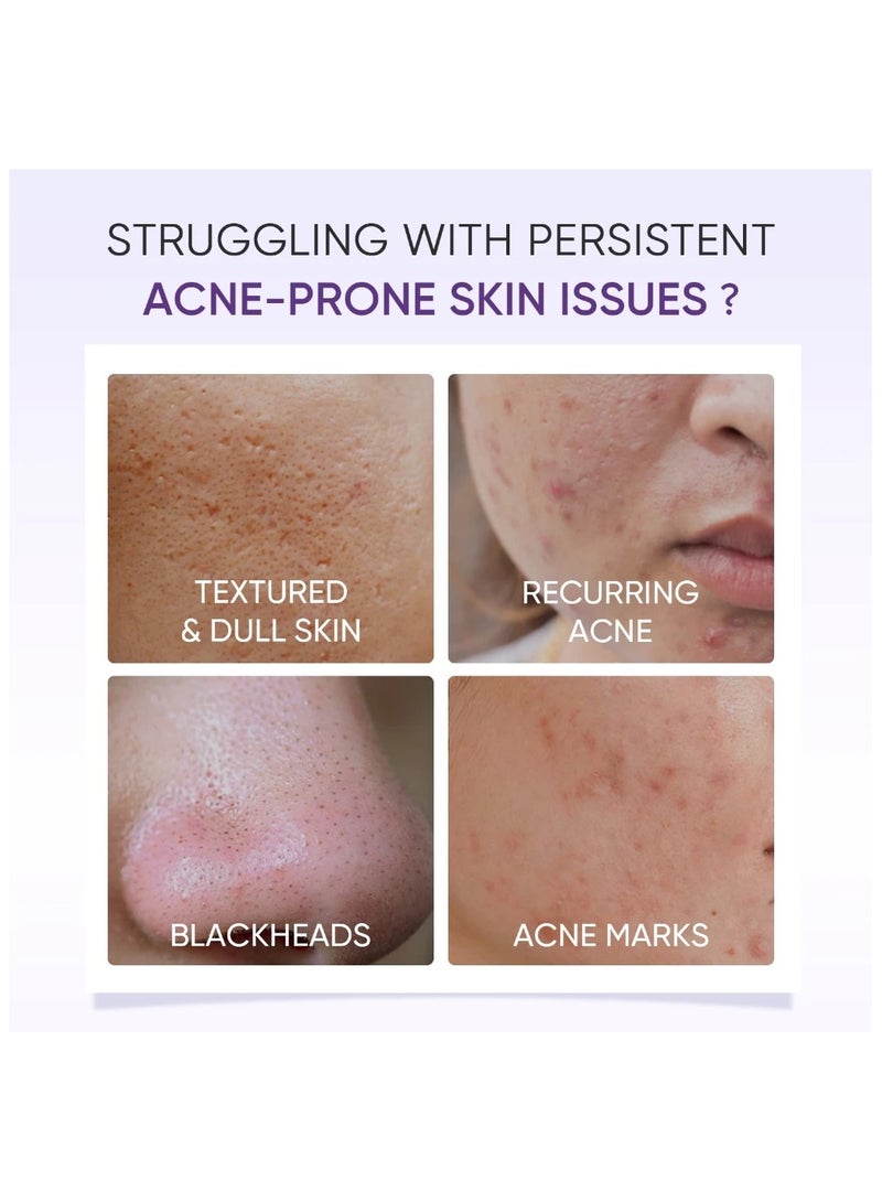 SKINTIFIC Lactic Acid Skin Renewal Exfoliating Serum Acne Treatment Pore-Tightening 20ml  - Image 2