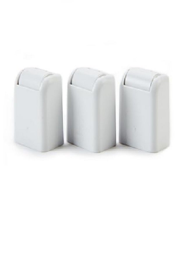 Clean + Easy - Large Roller Heads For Roll-On Wax Refill, Disposable And Easy To Attach, For Easy Wax Application On Legs And Body, At-Home, Self And Diy Waxing, Travel-Size, 3 Roller Heads - 1 Pack - Image 1