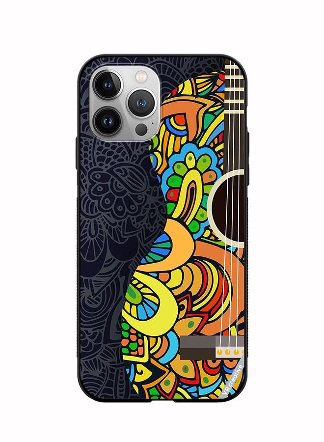 VR CREATIVE Protective Case Cover For Apple iPhone 11 Pro Colorful Gittar Design Multicolour - Image 1