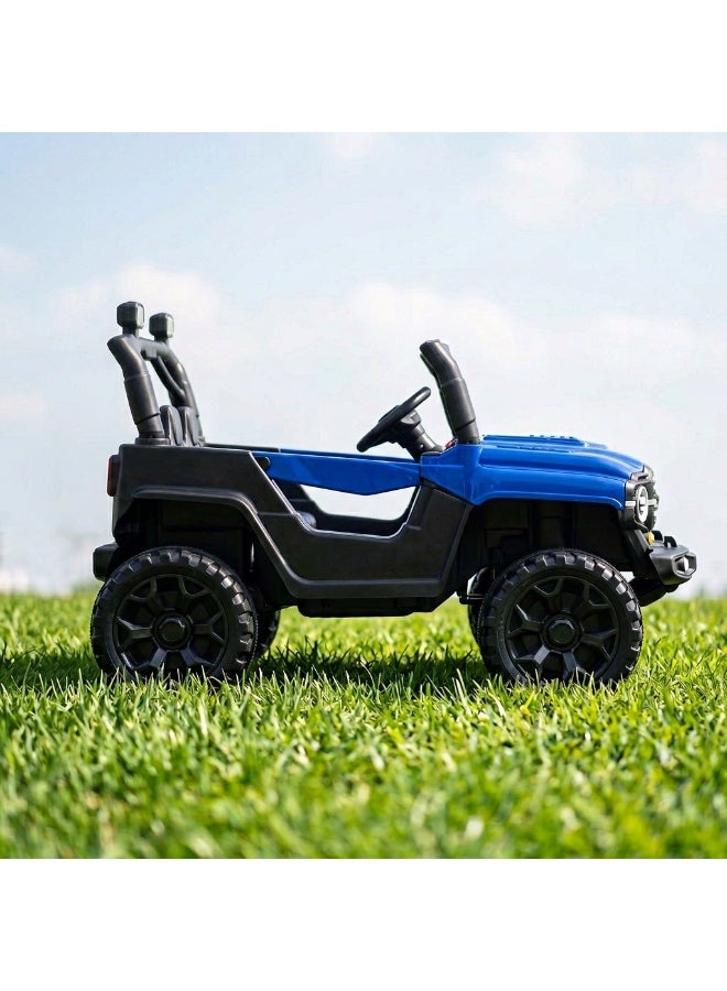 StarKids An electric car for children with a powerful 12-volt battery and dual motor system, equipped with a rocking function, Bluetooth technology, and full remote control. - Image 3