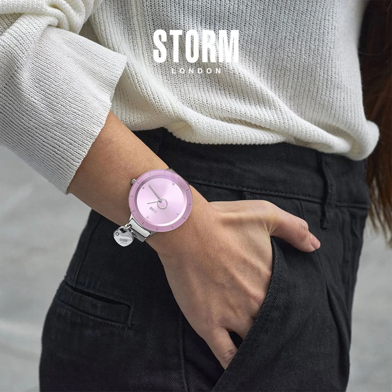 ستورم ساعة STORM البريطانية المستوردة من سلسلة LIANA للنساء بتصميم فائق النحافة وشاشة كريستالية رقمية - Image 4