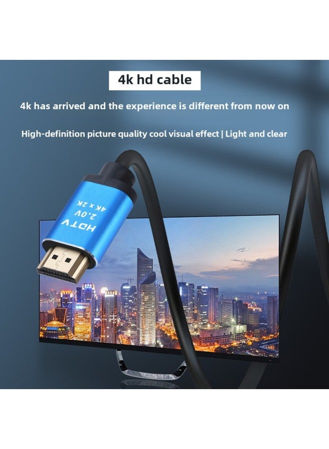 2.0 Version Hdtv Line 2K4K Computer TV Connection Monitor Projector Set Top Box HDTV Hd Line-Color:Hd Blue Shell 2.0-Line Length:20 M - Image 2