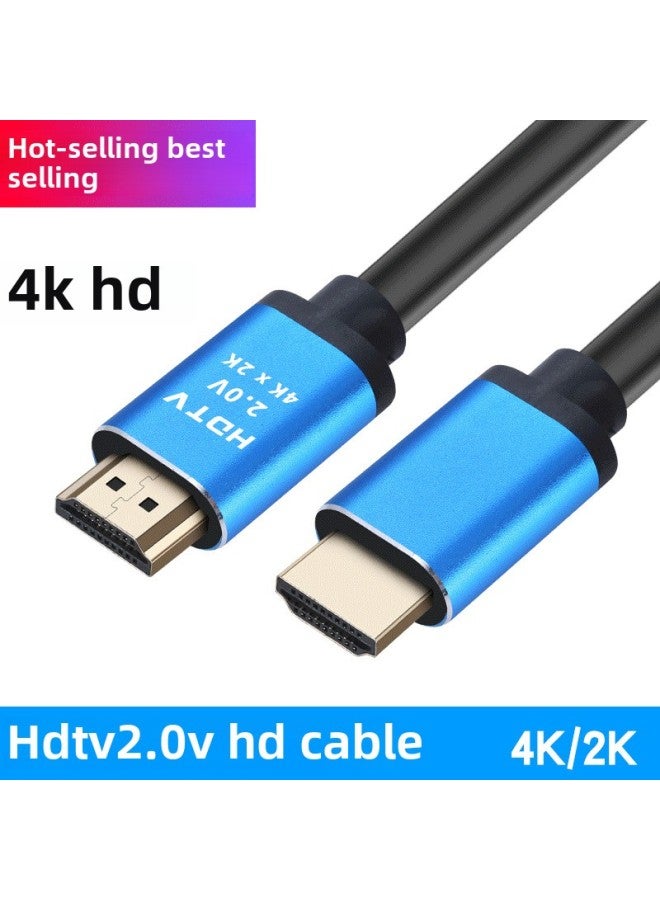 2.0 Version Hdtv Line 2K4K Computer TV Connection Monitor Projector Set Top Box HDTV Hd Line-Color:Hd Blue Shell 2.0-Line Length:20 M - Image 1