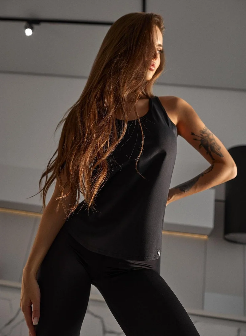Bona Fide Freeway Mrl Black Freeway Mrl Sport Gym Top for Women for Women | Best Price UAE