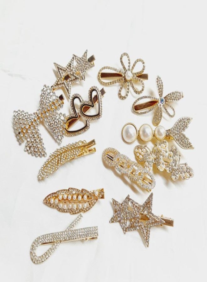 SUNBIRD Korean Fashion Style Hair Accessories Hair Clip Barrettes Alligator Clip Set For Baby Girls Teens Toddlers, (28 Pcs, Lock Pin) - Image 1