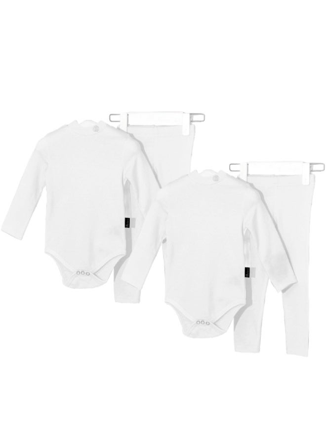 Bashayer 2 sets of Winter Pyjama Set Baby Periptose  - Image 2