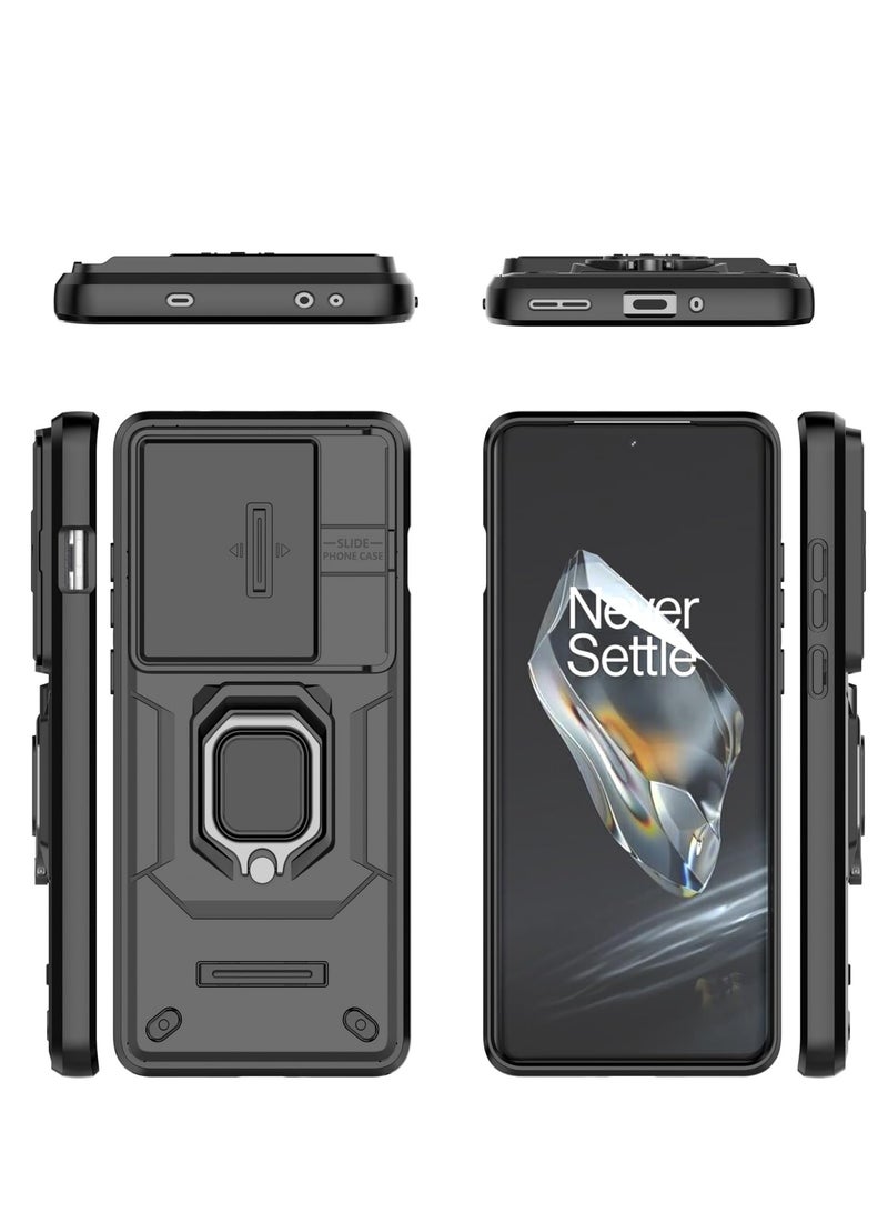 SYOSI Case for OnePlus 12 5G Military Grade Protection with Lens Protects Magnetic Kickstand Car Holder Phone Case Dual Layer Protective Heavy Duty Armor Rugged 360° Full Body Protection - Image 5