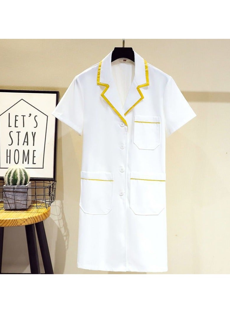 KUYING Summer Style Lab Coat For Door-To-Door Medical Work Clothes  - Image 1