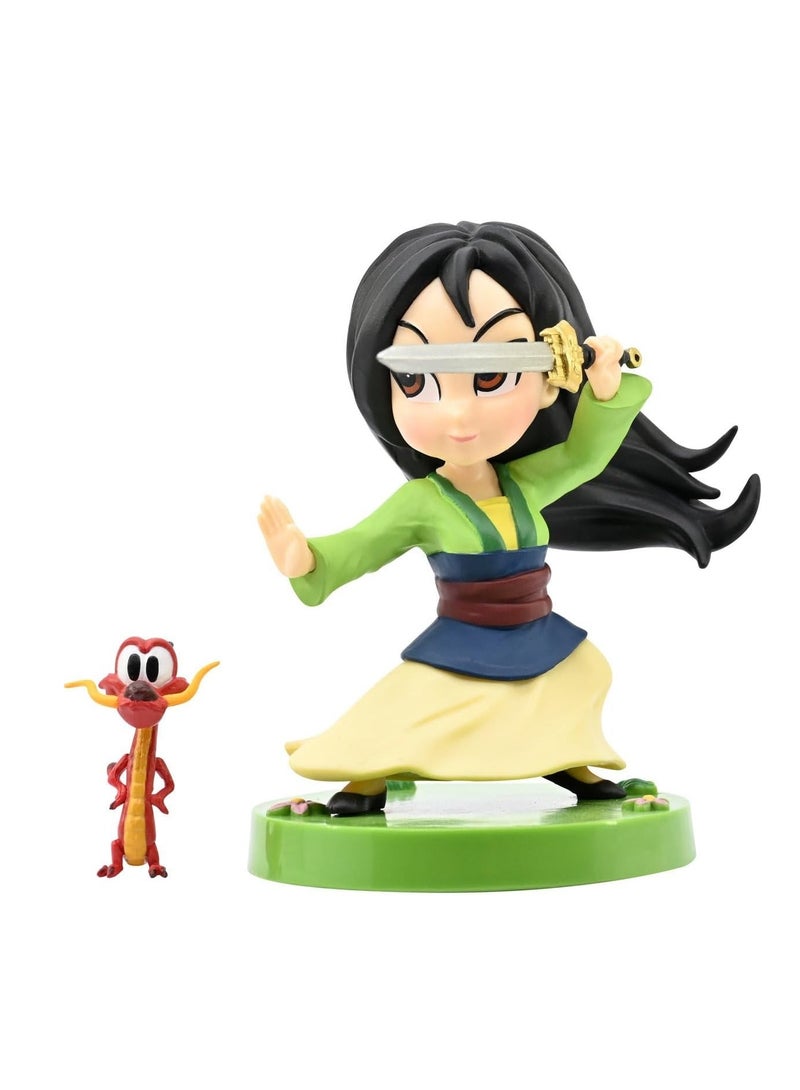 Disney Princess تمثال عرض مصغر من سلسلة الأميرات ديزني الكلاسيكية المسحورة - قطعة واحدة فقط، متنوعة - Image 4