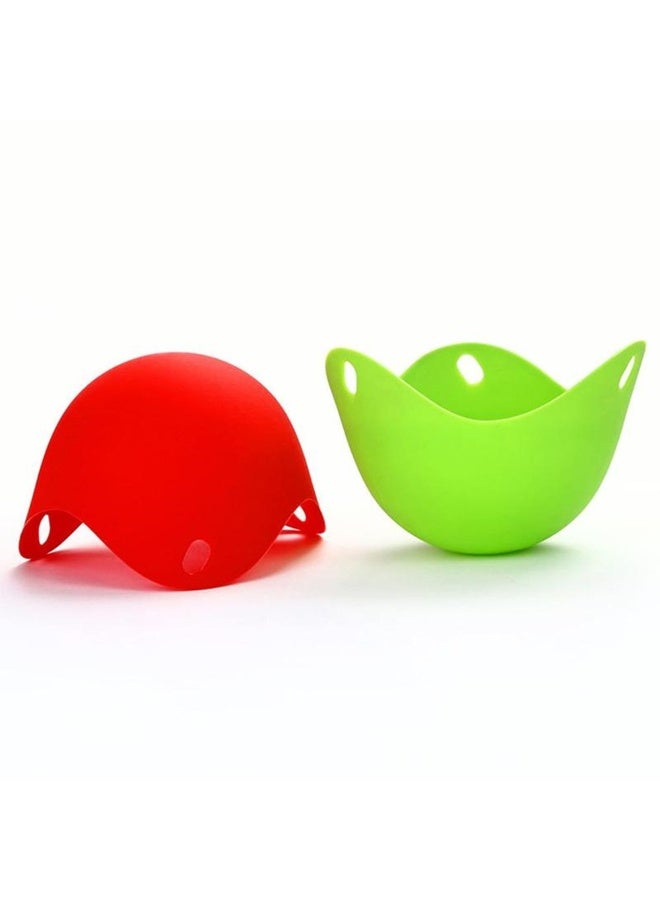 4Pcs Round Silicone Egg Poacher Poaching Pods Egg Steamer Bowl Rings Mold Cooker Kitchen Boiled Cooking Tools Pancake Egg Maker - Image 3
