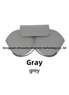 Applicable To Apple AirPods Max Headset Protective Cover Silicone Storage Bag Drop-resistant Dustproof Sleep Headset-Color:Gray-Model:Silicone Storage Bag
