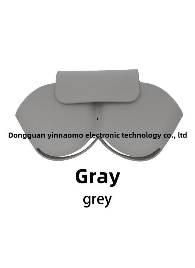 Generic - Applicable To Apple AirPods Max Headset Protective Cover Silicone Storage Bag Drop-resistant Dustproof Sleep Headset-Color:Gray-Model:Silicone Storage Bag - Image 1